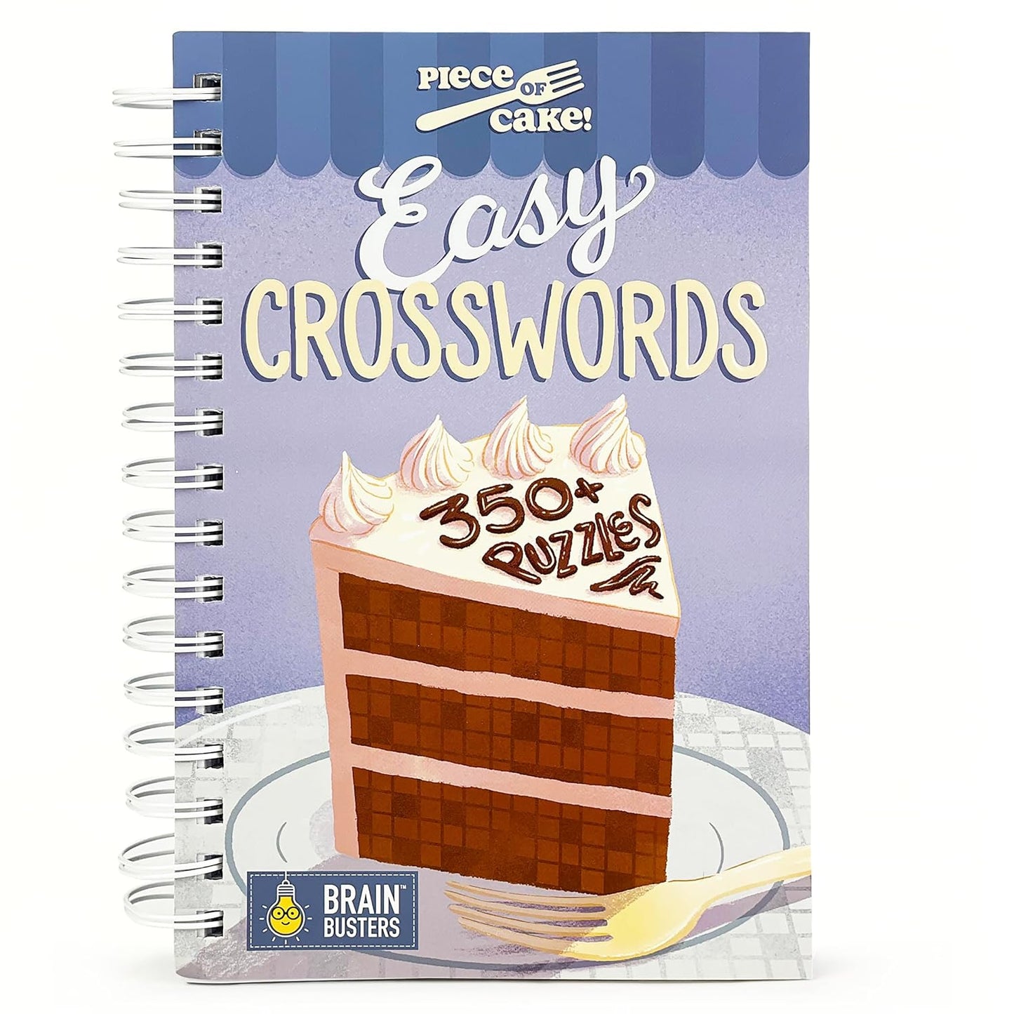 The Crossword Book: Piece of Cake Easy Crosswords (Brain Busters)
