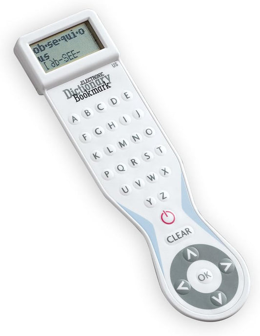 Electronic Dictionary Bookmark [With Battery]