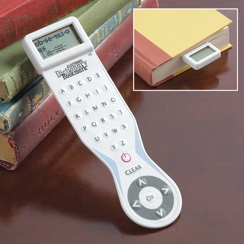 Electronic Dictionary Bookmark [With Battery]