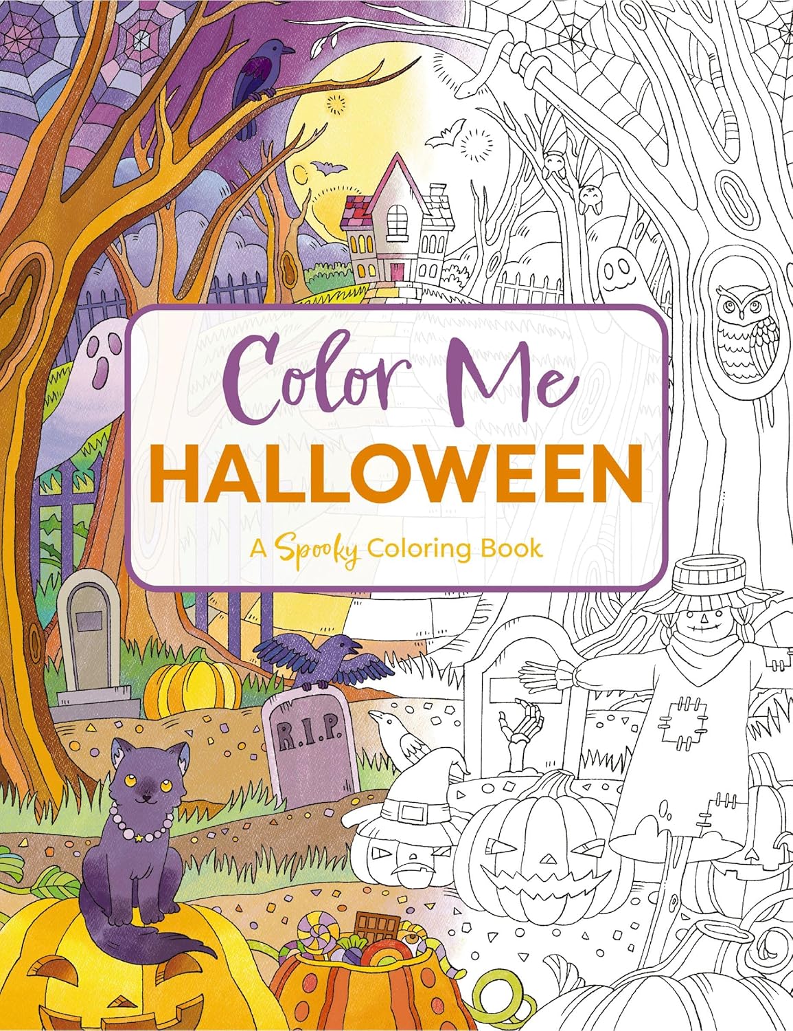 Color Me Halloween: A Spooky Coloring Book