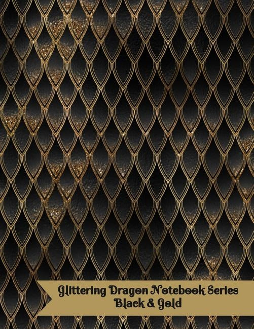 Glittering Dragon - Black & Gold: Notebook Series by Curio, Digital