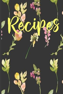 Recipes: Create Your Own Custom Cookbook by Cookbooks Press, Stylesia