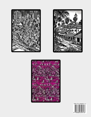Coloring Book for Kids and Teens North American City Landscapes Volume 4 by Pheobe, Ariama