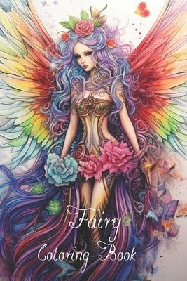 Fairy Fantasy Coloring Book for Adults by Petersen, Mel
