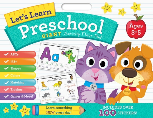 Let's Learn Giant Activity Floor Pad: Preschool by Publishing, Kidsbooks