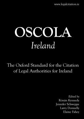 OSCOLA Ireland by Kennedy, RÃ³nÃ¡n
