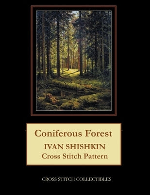Coniferous Forest: Ivan Shishkin Cross Stitch Pattern by George, Kathleen