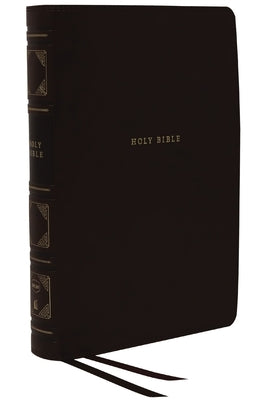 Nkjv, Reference Bible, Classic Verse-By-Verse, Center-Column, Leathersoft, Black, Indexed, Red Letter Edition, Comfort Print by Thomas Nelson