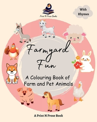 Farmyard Fun: A Colouring Book of Farm and Pet Animals by Shukla, Niti