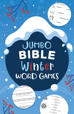 Jumbo Bible Winter Word Games by Compiled by Barbour Staff