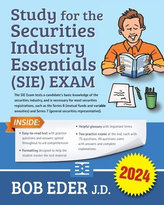 Study for the Securities Industry Essentials (SIE) Exam by Eder, Bob