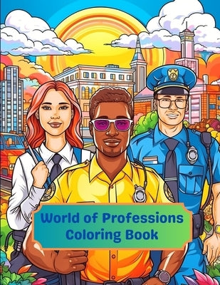 World of Professions Coloring Book by Hazra, A.