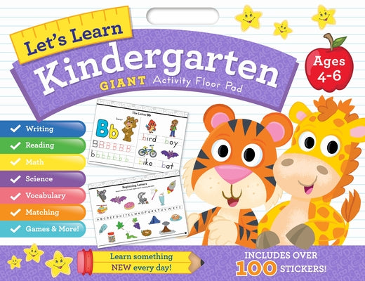 Let's Learn Giant Activity Floor Pad: Kindergarten by Publishing, Kidsbooks