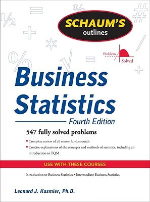 So Business STATS 4e by Kazmier