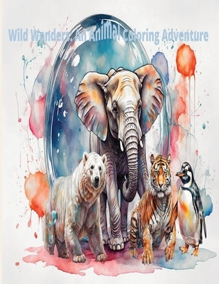 Wild Wonders: An Animal Coloring Adventure by Nichol, Alicia