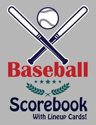 Baseball Scorebook With Lineup Cards: 50 Basic Scorecards For Baseball (8.5 x 11) by Faria, Francis
