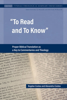 To Read and To Know by Costea, Bogdan