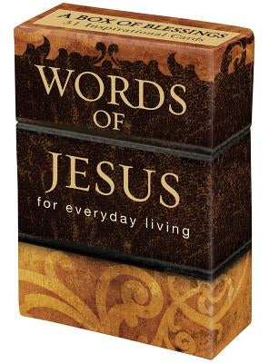 Words of Jesus, a Box of Blessings [With 50 Cards] by Christian Art Gifts