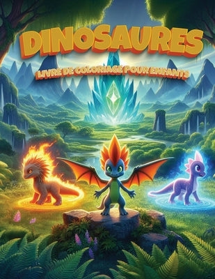 Dinosaures - Livre de coloriage pour enfants: Designs de dinosaures pour garçons et filles by Press, Red Dot