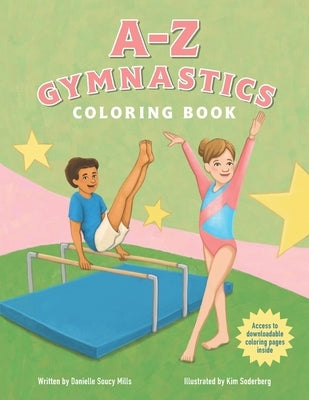 A-Z Gymnastics Coloring Book by Soderberg, Kim