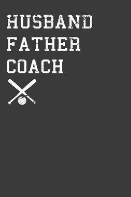 Husband Father Coach: Baseball and Softball Dad Gift by Designs, Frozen Cactus