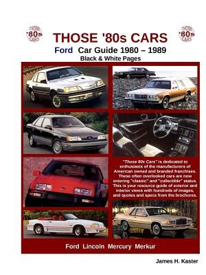 Those 80s Cars - Ford (Black & White) by Kaster, James