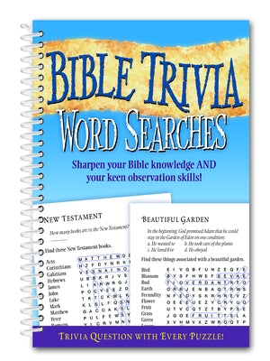 Bible Trivia Word Searches by Product Concept Editors