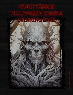 Night Terror Halloween Horror Coloring Book by Materials, Lewis Educational