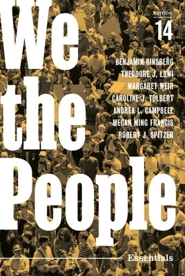 We the People by Ginsberg, Benjamin