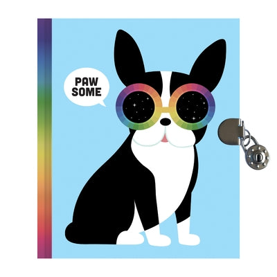 Pawsome Locked Diary by Mudpuppy