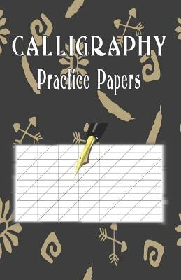Calligraphy Practice Paper: 100 sheet pad, calligraphy style writing paper and workbook. by Group, Tomger