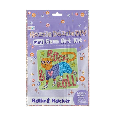 Razzle Dazzle D.I.Y. Mini Gem Art Kit: Rolling Rocker by Ooly