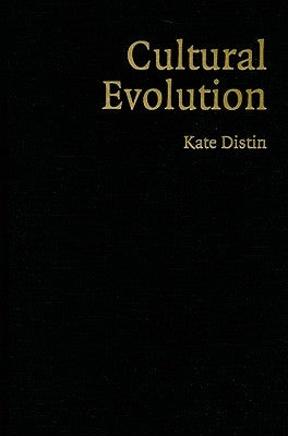 Cultural Evolution by Distin, Kate