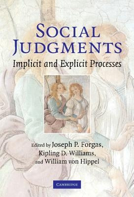 Social Judgments by Forgas, Joseph P.