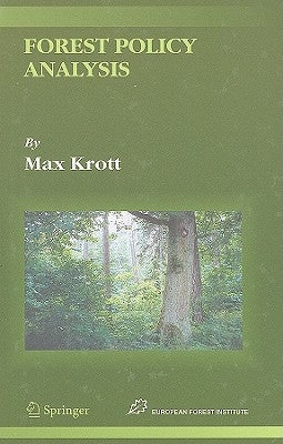 Forest Policy Analysis by Krott, Max