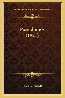 Poseidonios (1921) by Reinhardt, Karl
