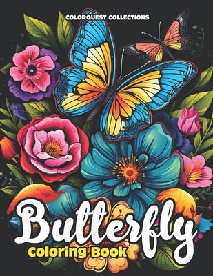 Butterfly Coloring Book: Wings of Tranquility: A Colorful Journey with Nature's Fluttering Beauties by Publishing, Hey Sup Bye