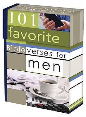 101 Favorite Bible Verses for Men, a Box of Blessings by Christian Art Gifts
