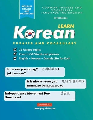 Learn Korean Phrases and Vocabulary by Lee, Jennie