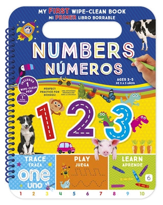 My First Wipe-Clean Book: Numbers (Bilingual) by Publishing, Kidsbooks