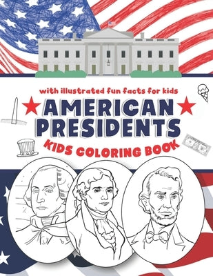 USA Presidents Coloring Book for children by H, Karim