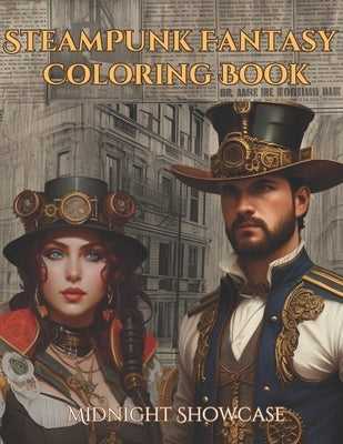 Steam Punk Fantasy Coloring Book by Showcase, Midnight