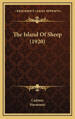 The Island Of Sheep (1920) by Cadmus
