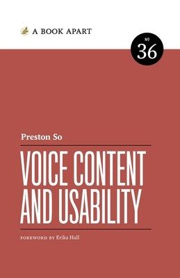 Voice Content and Usability by So, Preston