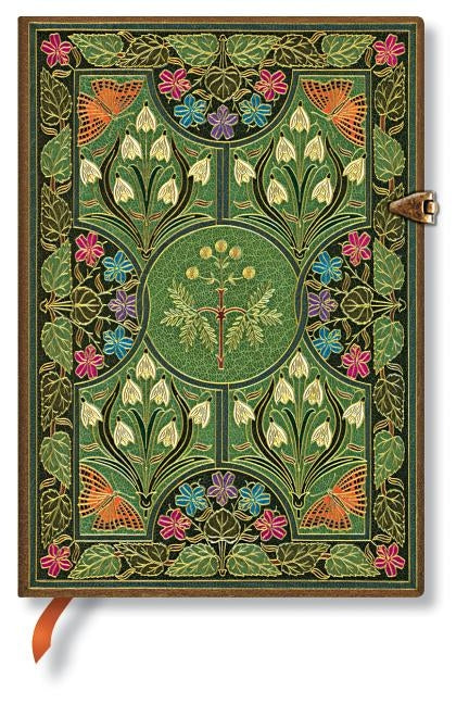 Poetry in Bloom MIDI Lined Hardcover Journal, 144pg, 120gsm by Paperblanks (Poetry in Bloom) by Paperblanks