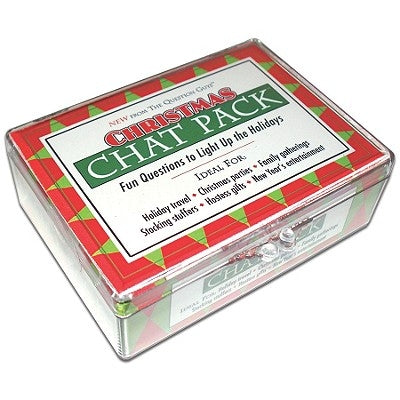 Christmas Chat Pack Cards: Fun Questions to Light Up the Holidays by Questmarc Publishing