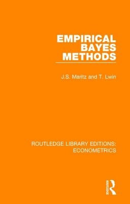 Empirical Bayes Methods by Maritz, J. S.