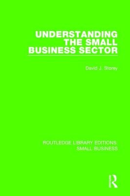 Understanding The Small Business Sector by Storey, David J.