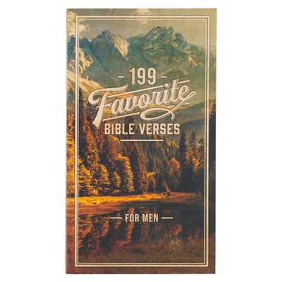 199 Favorite Bible Verses for Men Softcover by Christian Art Gifts