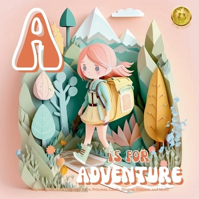 A is for Adventure (Rhyming ABC's for Girls and Boys: Princess, Castle, Dragon, Unicorn and More!): ABC for me P is for Princess Alphabet Book for kid by World, Jj's Abc